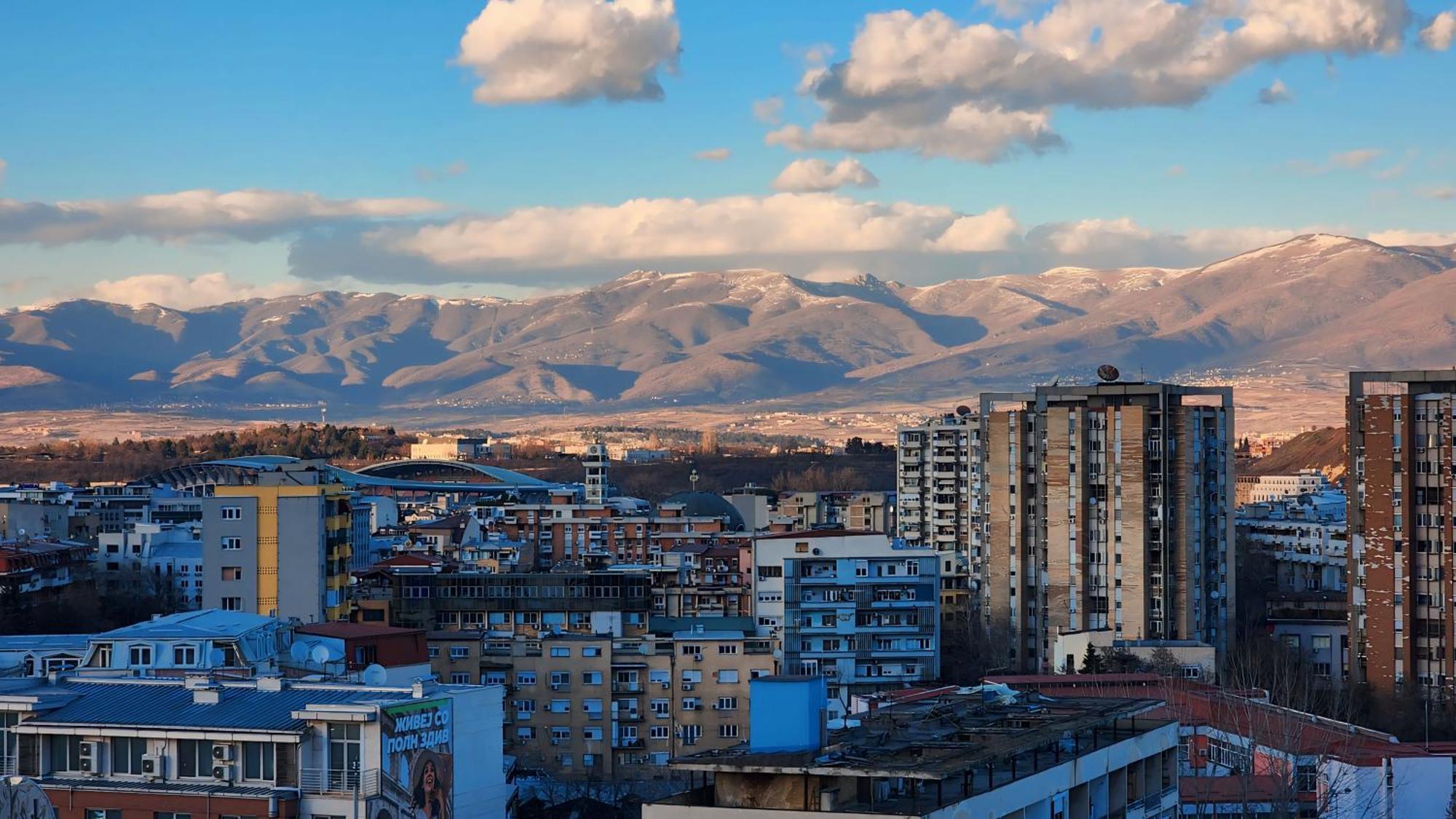 Diamond Residences 10Th Fl. Lux Apt. W/ City View Skopje Exterior photo