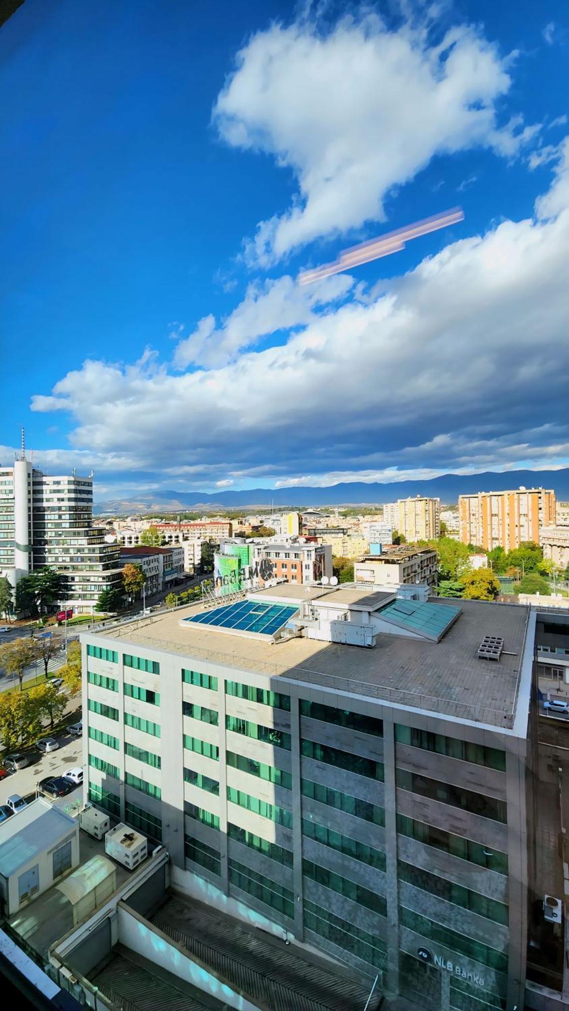 Diamond Residences 10Th Fl. Lux Apt. W/ City View Skopje Exterior photo