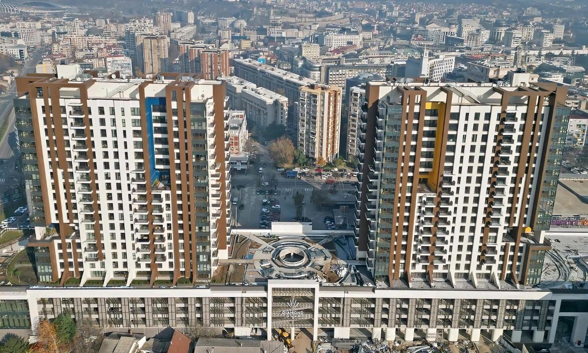 Diamond Residences 10Th Fl. Lux Apt. W/ City View Skopje Exterior photo