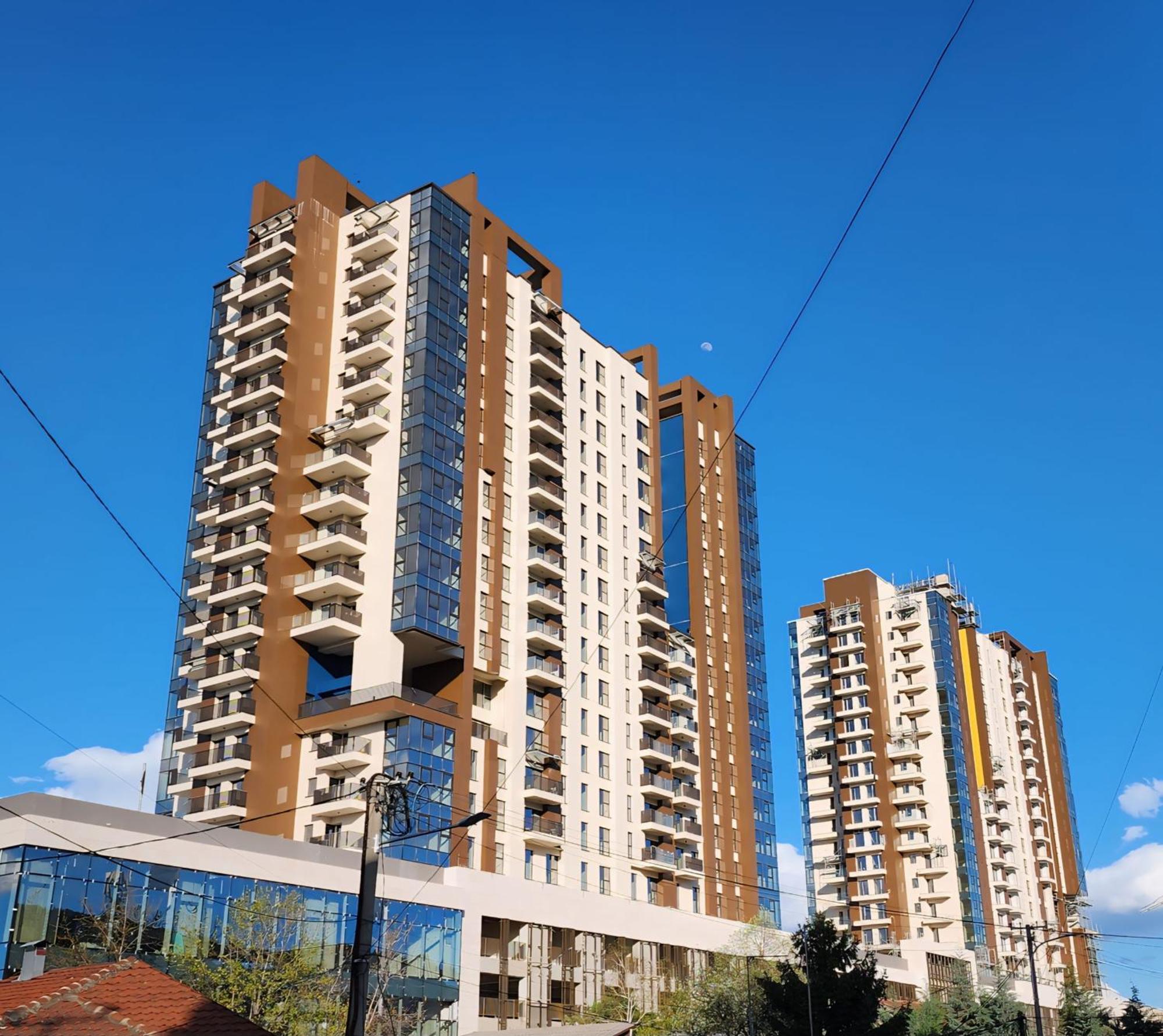 Diamond Residences 10Th Fl. Lux Apt. W/ City View Skopje Exterior photo